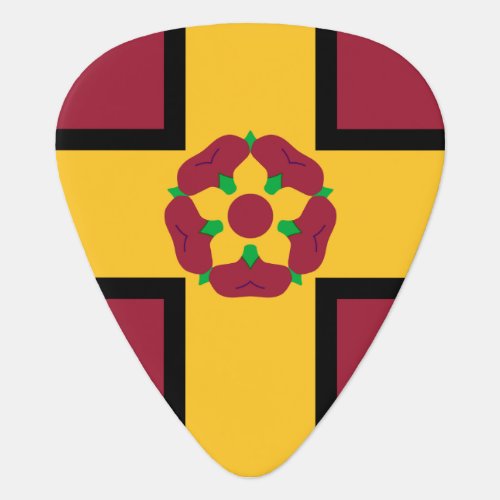 Flag on Northamptonshire Guitar Pick