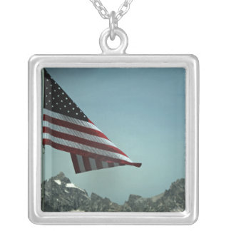 Flag Over Teton Necklace