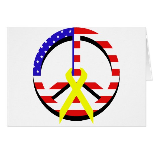 Flag Peace Cards (Front Horizontal)
