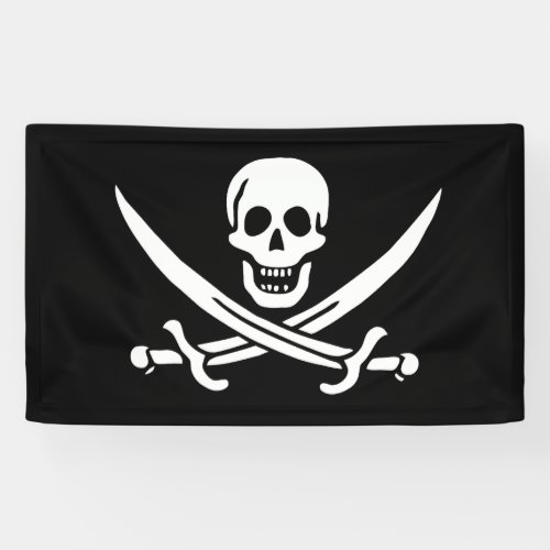 Flag Pirate Jolly Roger Banner