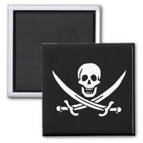 Flag Pirate Jolly Roger Magnet