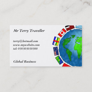 Flag Planet, Business Card