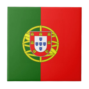 Flag Portugal Ceramic Tile