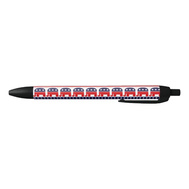 Flag republicans USA President elections red blue Pen (Bottom)