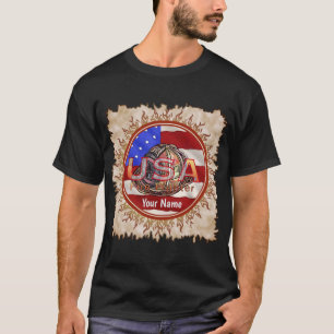 Flag Rondo firefighters t-shirt