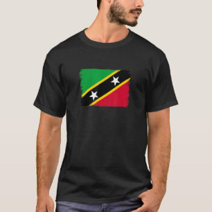 Flag Saint Kitts And Nevis 1 T-Shirt