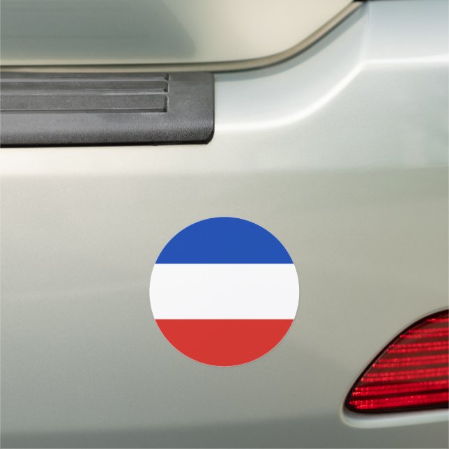 Flag Schleswig-Holstein Car Magnet (In Situ)