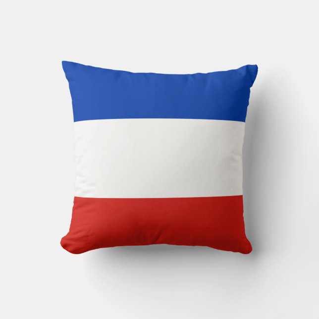 Flag Schleswig-Holstein Throw Pillow (Front)