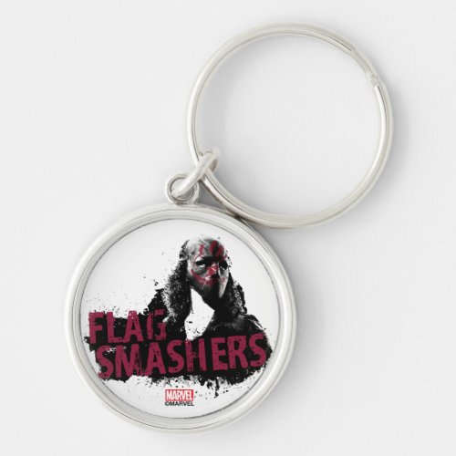 Flag Smashers Graphic Keychain