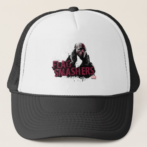 Flag Smashers Graphic Trucker Hat