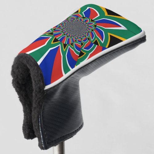 Flag South Africa Golf Head Cover