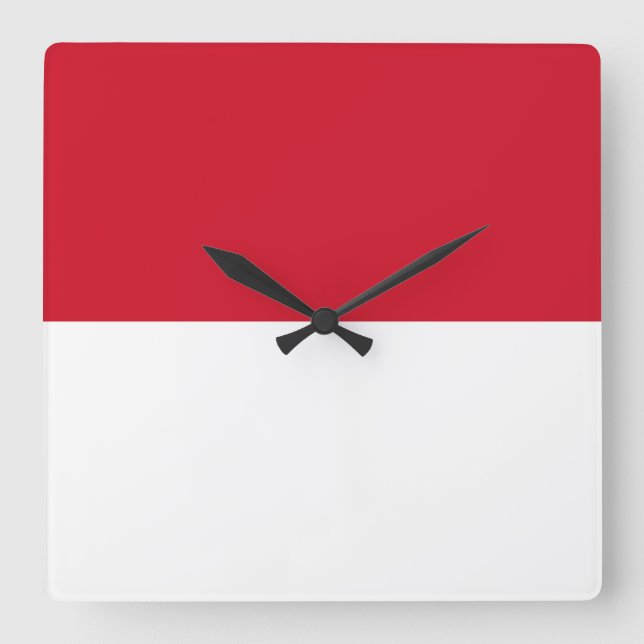 flag square wall clock (Front)