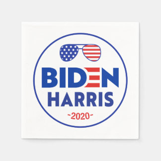 Flag Sunglasses Joe Biden 2020 President Election Napkins