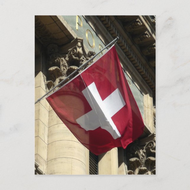 flag swiss postcard (Front)