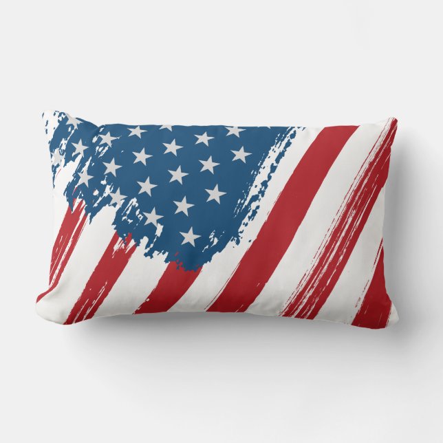 Flag Throw Pillow (Front)