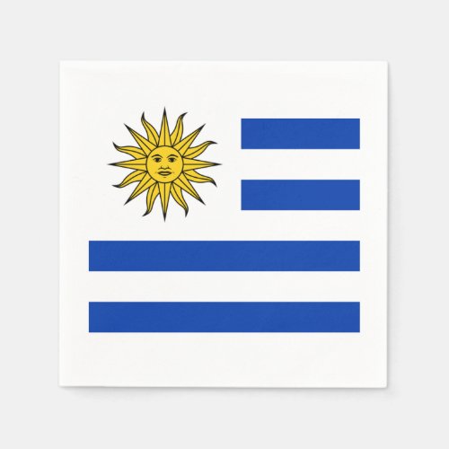 Flag Uruguay Paper Napkins