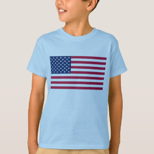 FLAG_USA, 4 July Independence Day T-Shirt