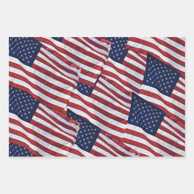 Flag USA Paper Sheets (Front 2)