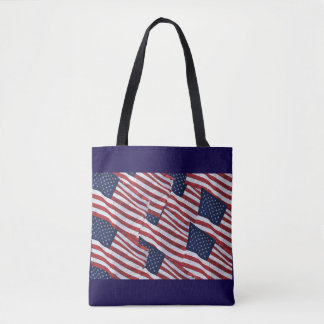 Flag USA Tote Bag