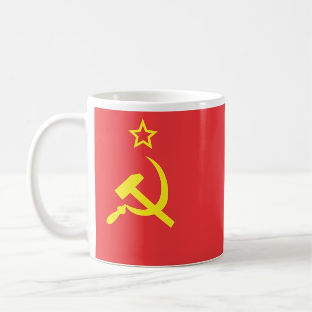 Flag USSR Coffee Mug (Left)