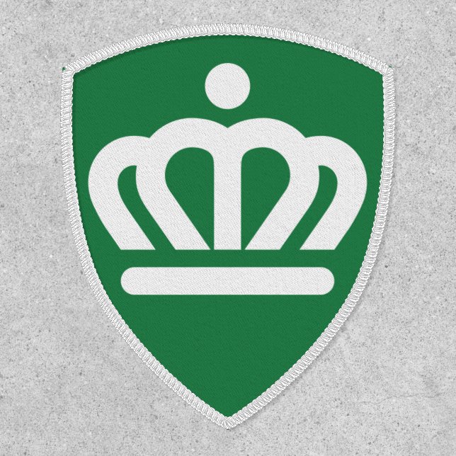 Flag (variant) of Charlotte, NC Patch (Front)