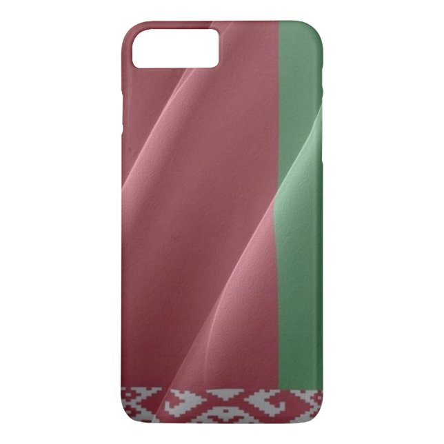Flag waving of Belarus - Case-Mate iPhone Case (Back)
