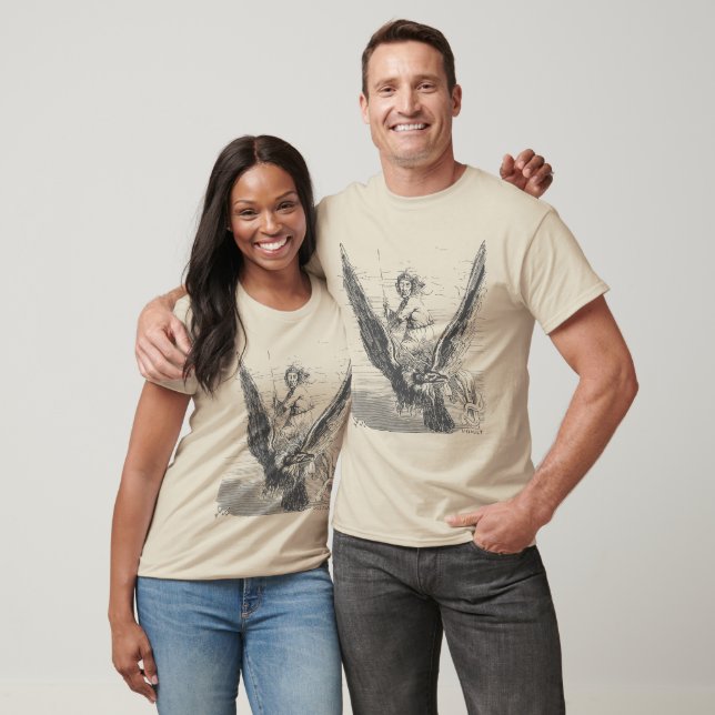 Flaga Demon Eagle Ride of Destiny T-Shirt (Unisex)