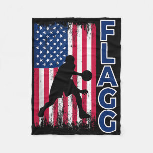 Flagg Basketball Inspire Fan Sports Tank Top_1 Fleece Blanket