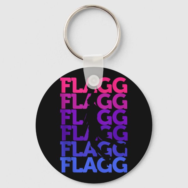 Flagg Basketball Inspire Fan Sports Tank Top_2  Keychain (Front)