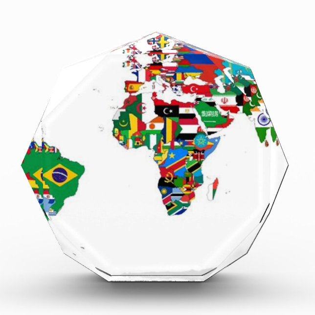 Flagged World - Map of Flags of the World Award (Front)