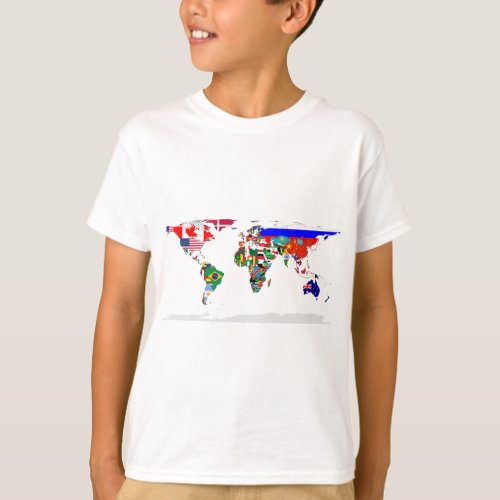 Flagged world T_Shirt