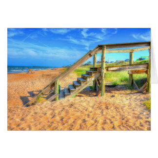 Flagler Beach, Florida-Steps to the Beach Cards