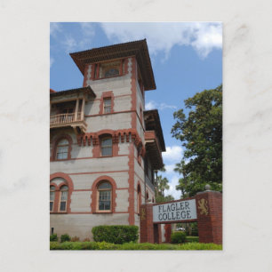 Flagler College St. Augustine, Florida Holiday Postcard