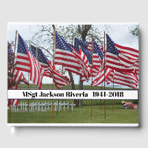 Flags and Crosses Military Memorial