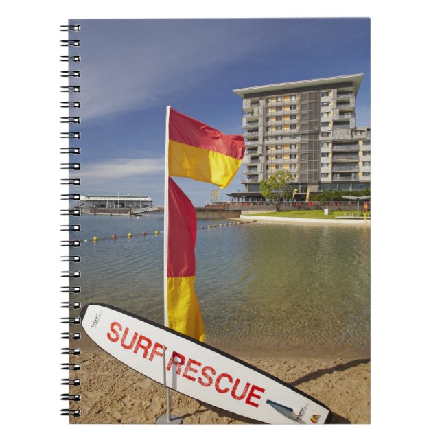 Flags and surf rescue board notebook (Front)
