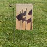 Flags at Sunset