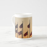 Flags at Sunset I American Patriotic USA Tea Cup
