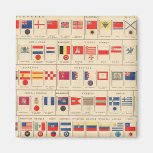 Flags, Badges Magnet