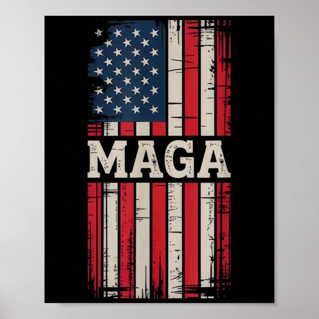Flags - Flag - Patriotic Usa Flag  Poster (Front)