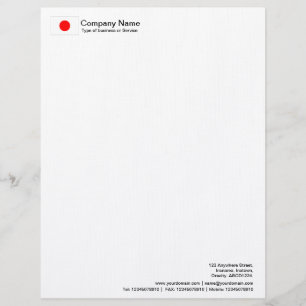 Flags - Japan Letterhead