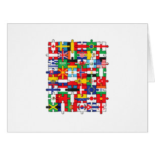 Flags of Countries of the World international flag Cards