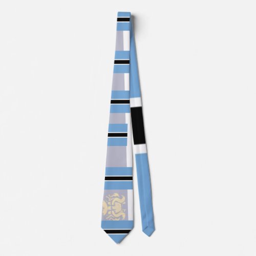 Flags Of Inspiration Botswana Neck Tie