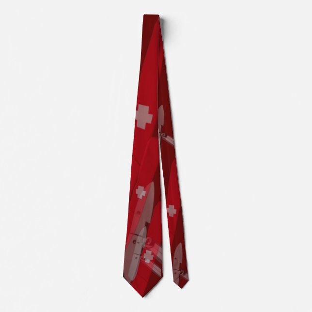 Flags Of Inspiration (Swiss Army Knife) Neck Tie (Front)