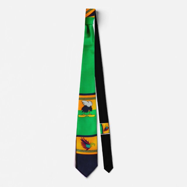 Flags Of Inspiration (Zambia) Neck Tie (Front)