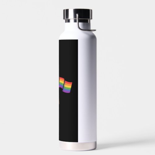 Flags of Pride Texas Design for proud LGBT Texans Water Bottle
