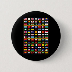 Flags Of The Countries Of The World International Button