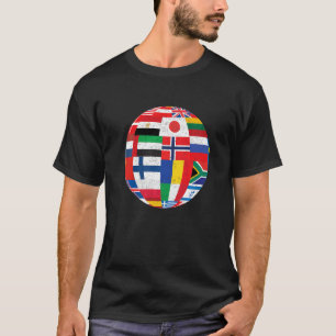 Flags of the Countries of the World International T-Shirt