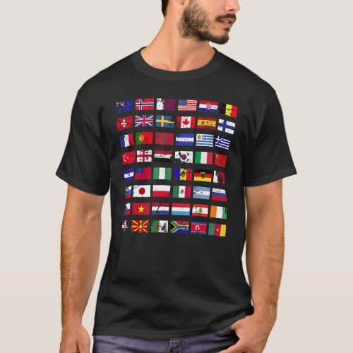 Flags of the Countries of the World  International T_Shirt
