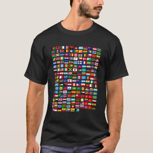 Flags Of The Countries Of The World T_Shirt
