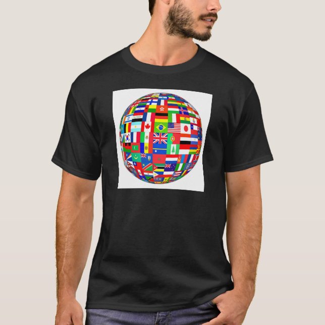 FLAGS OF THE GLOBE T-Shirt (Front)